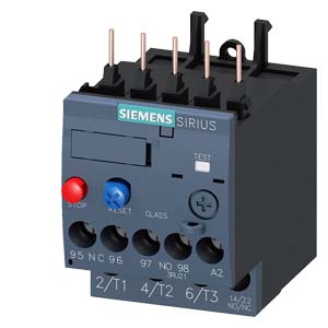Реле перегрузки Siemens 3RU2116-0KB0: защита электродвигателя 0.90-1.25 A, класс защиты 10