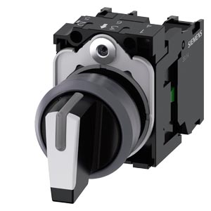 Siemens 3SU1130-2BL60-1NA0: Поворотный переключатель с подсветкой для промышленных систем управления