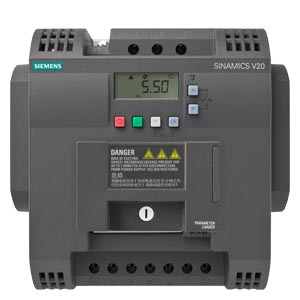 Siemens SINAMICS V20 3,0 кВт 1AC200-240В Частотный преобразователь — Описание, Характеристики, Размеры