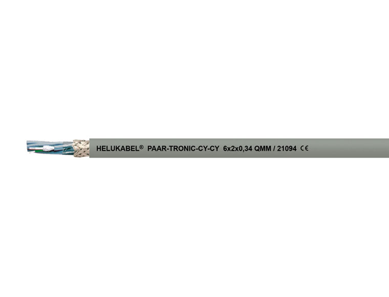 Кабель TRONIC-CY (LiY-CY) 4x0.5 мм² серый HELUKABEL