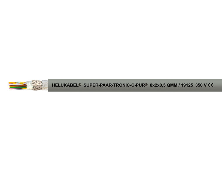 Кабель SUPER-PAAR-TRONIC-C-PUR 3x2x0,25 мм² серый HELUKABEL