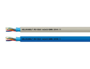 Кабель передачи данных RD-Y(St)Y 2x2x0.5 мм² серый HELUKABEL