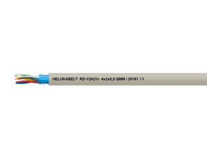 Кабель передачи данных RD-Y(St)Y 24x2x0.5 мм² серый HELUKABEL