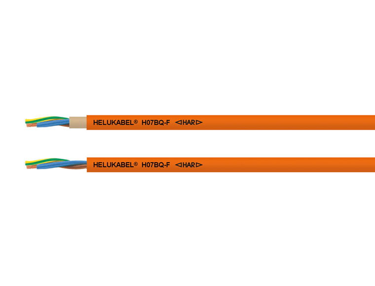 Кабель управления и подключения H07BQ-F (NGMH11YÖ) 3G1.5 мм² оранжевый HELUKABEL