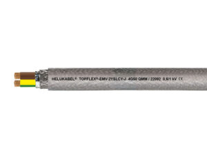 Кабель TOPFLEX-EMV-2YSLCY-J 4G2.5 мм² прозрачный HELUKABEL