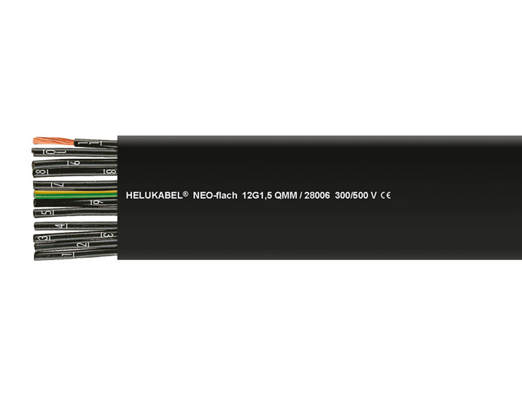 Кабель PVC-flach 12G1,5 мм² HELUKABEL