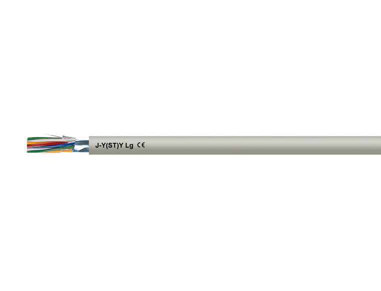 Кабель передачи данных J-Y(ST)Y Lg 2x2x0,6 мм² серый HELUKABEL