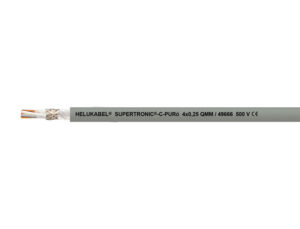 Кабель передачи данных SUPERTRONIC-C-PUR 4x0,25 мм² серый HELUKABEL