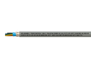 Кабель TRAYCONTROL 300-C TP 2x2x24AWG (0,241 мм²) серый HELUKABEL