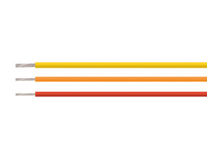 Провод UL-Style 1007 24 AWG (1x0.21 мм²) желтый HELUKABEL