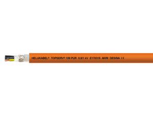 Кабель TOPSERV 109 PUR 4G1,5 мм² оранжевый HELUKABEL