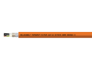 Кабель TOPSERV® 113 PUR 4G1.5+(2x1.5) мм² оранжевый HELUKABEL