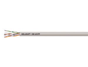Кабель промышленный HELUKAT 155 U/UTP 4x2xAWG 24/1 PVC серый HELUKABEL