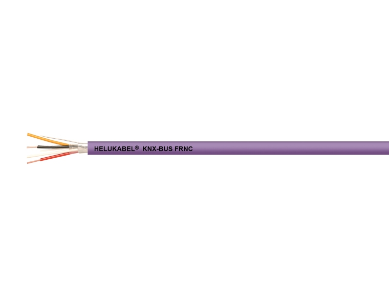 Кабель EIB/KNX bus cable FRNC 2x2x0.8 мм² зеленый HELUKABEL