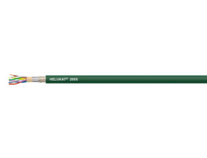 Кабель промышленных сетей HELUKAT 200S SF/UTP 4x2xAWG24/19 PUR зеленый HELUKABEL
