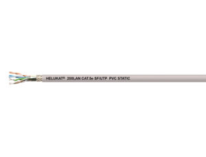 Кабель промышленный HELUKAT 200 SF/UTP 4x2xAWG 24/1 PVC серый HELUKABEL