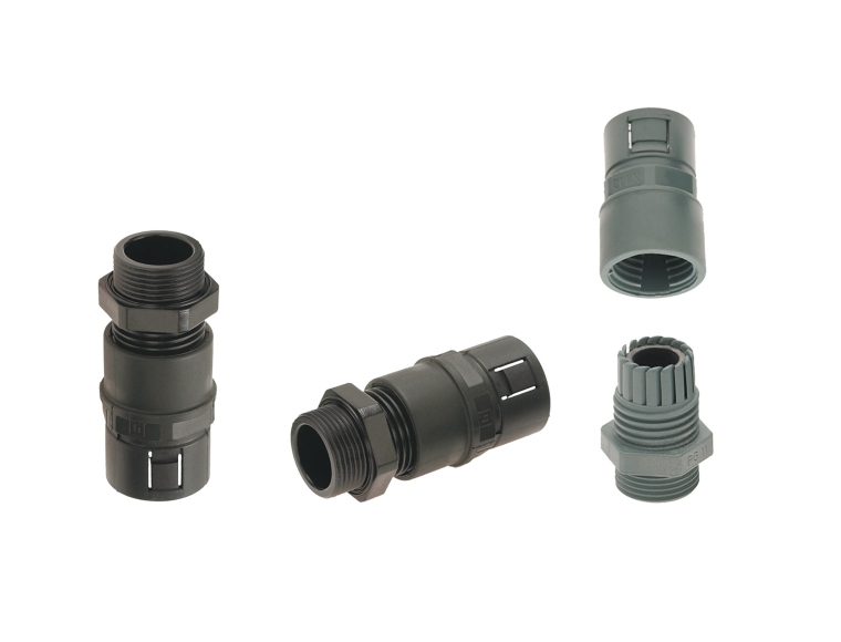 Кабельный ввод HSSV прямой M50x1,5 NW48/50 серый HELUKABEL
